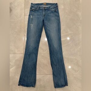 Mother Jeans The Runaway Cream Soda Size 26